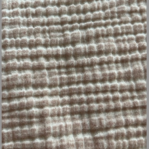 Pokoloko Crinkled Cotton Tank Top + Pants Set (One Size, Women, Dark Beige, NWT) - Picture 4 of 5